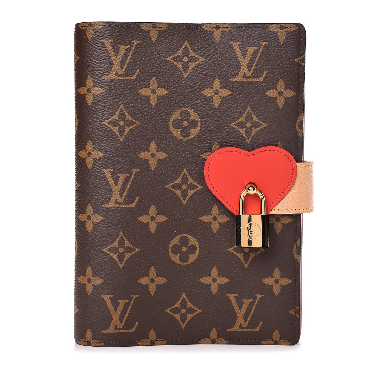 Monogram Lockme MM Notebook Cover