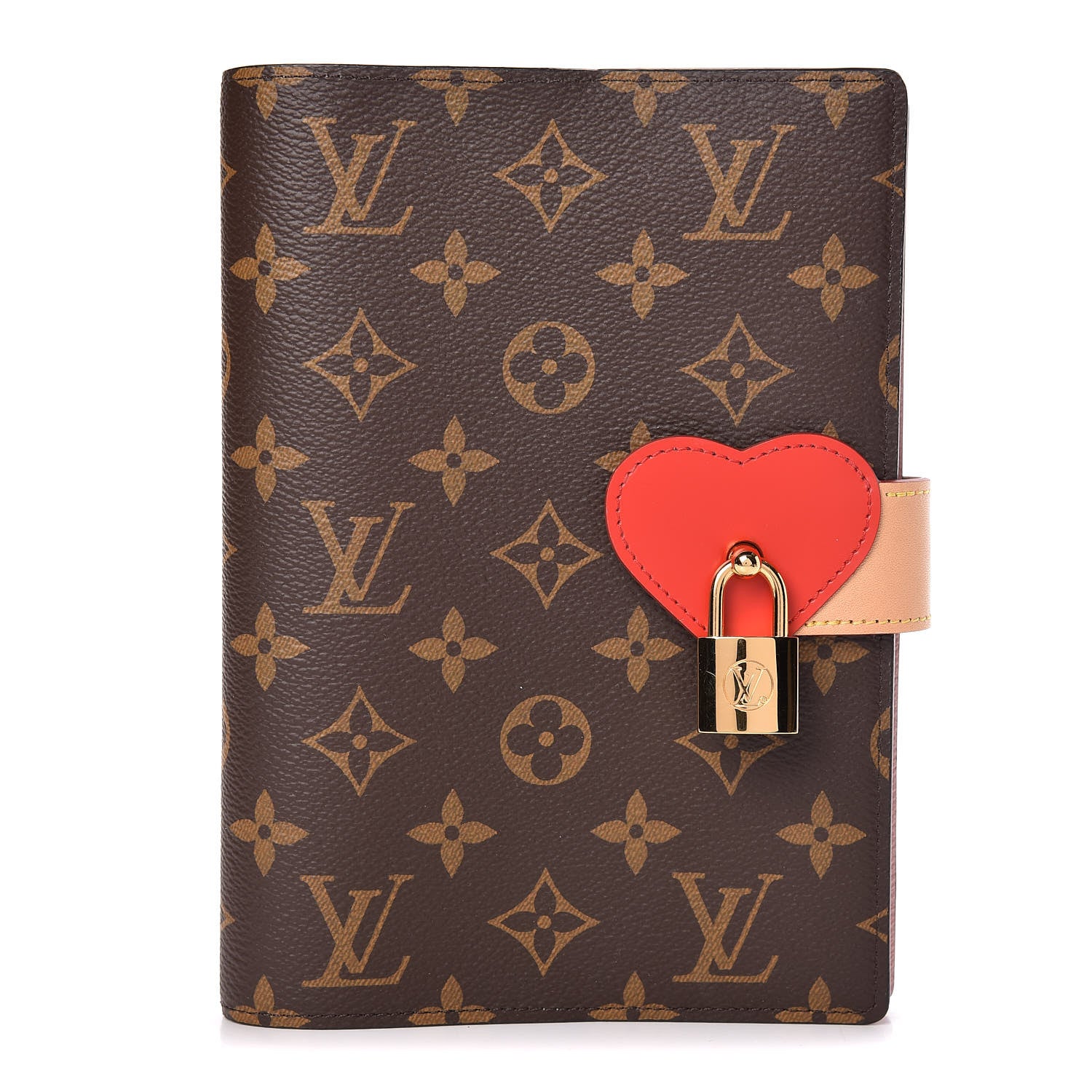 Louis Vuitton Monogram Lockme MM Notebook Cover 1 of 8