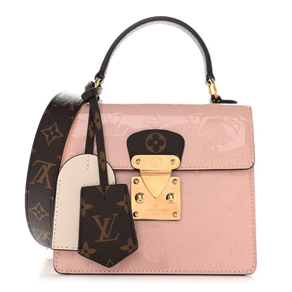 Louis Vuitton Vernis Epi Monogram Spring Street Rose Ballerine 1 of 9