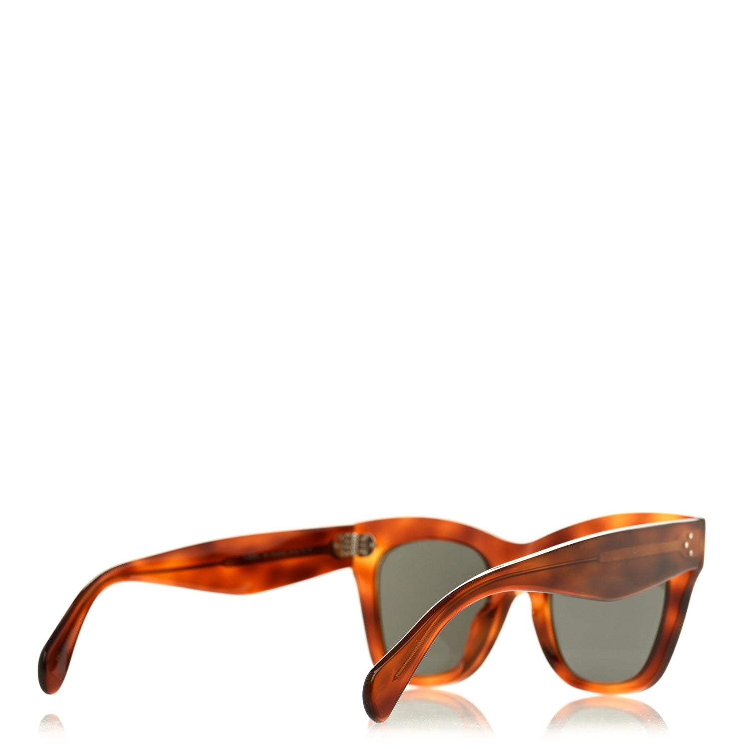 Celine Acetate Sunglasses CL4004IN  Havana 4 of 7