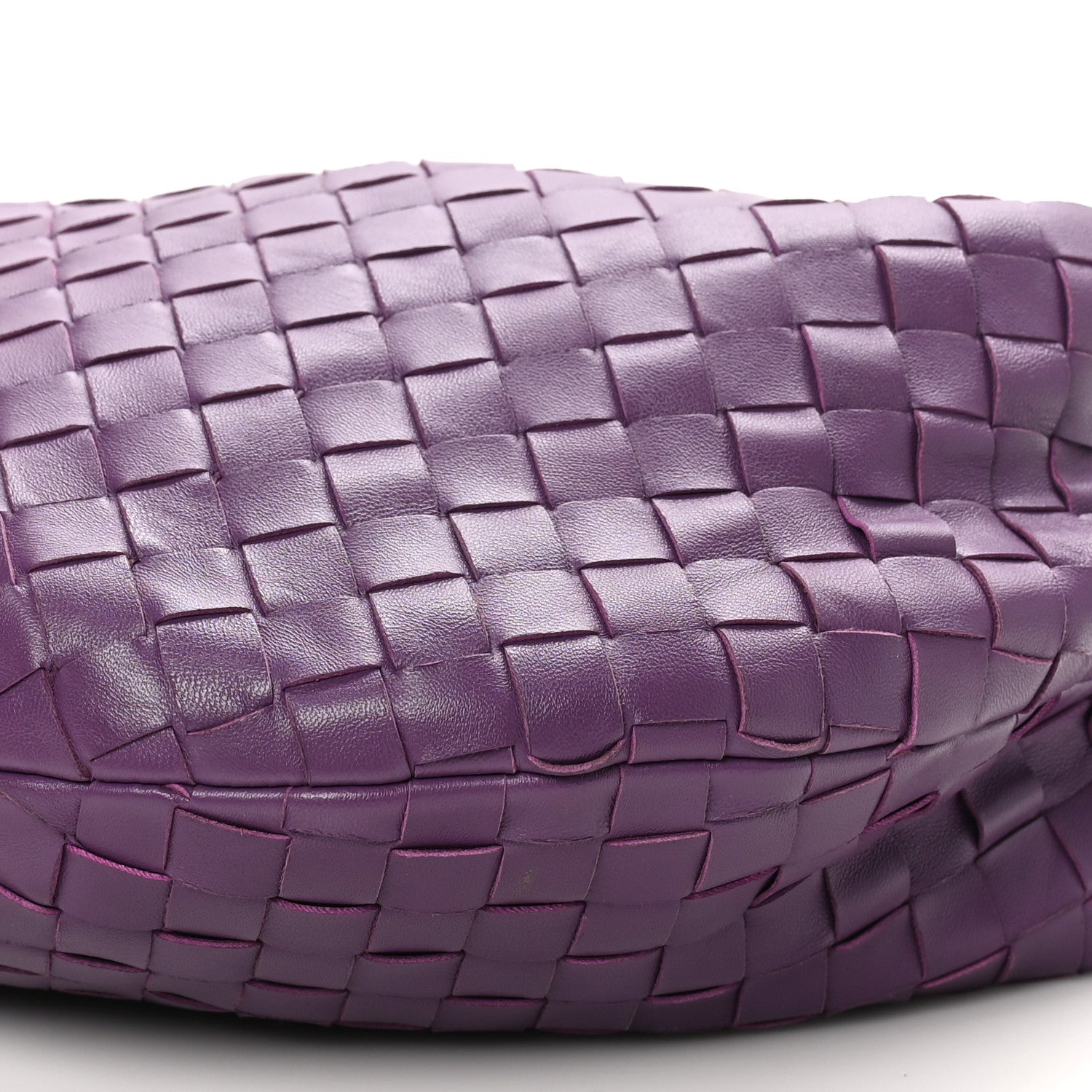Bottega Veneta Nappa Intrecciato Teen Jodie Hobo Eggplant 10 of 10