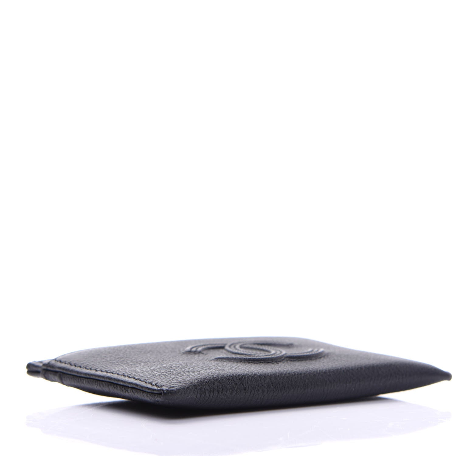 Chanel Calfskin CC Card Holder Black 4 of 9