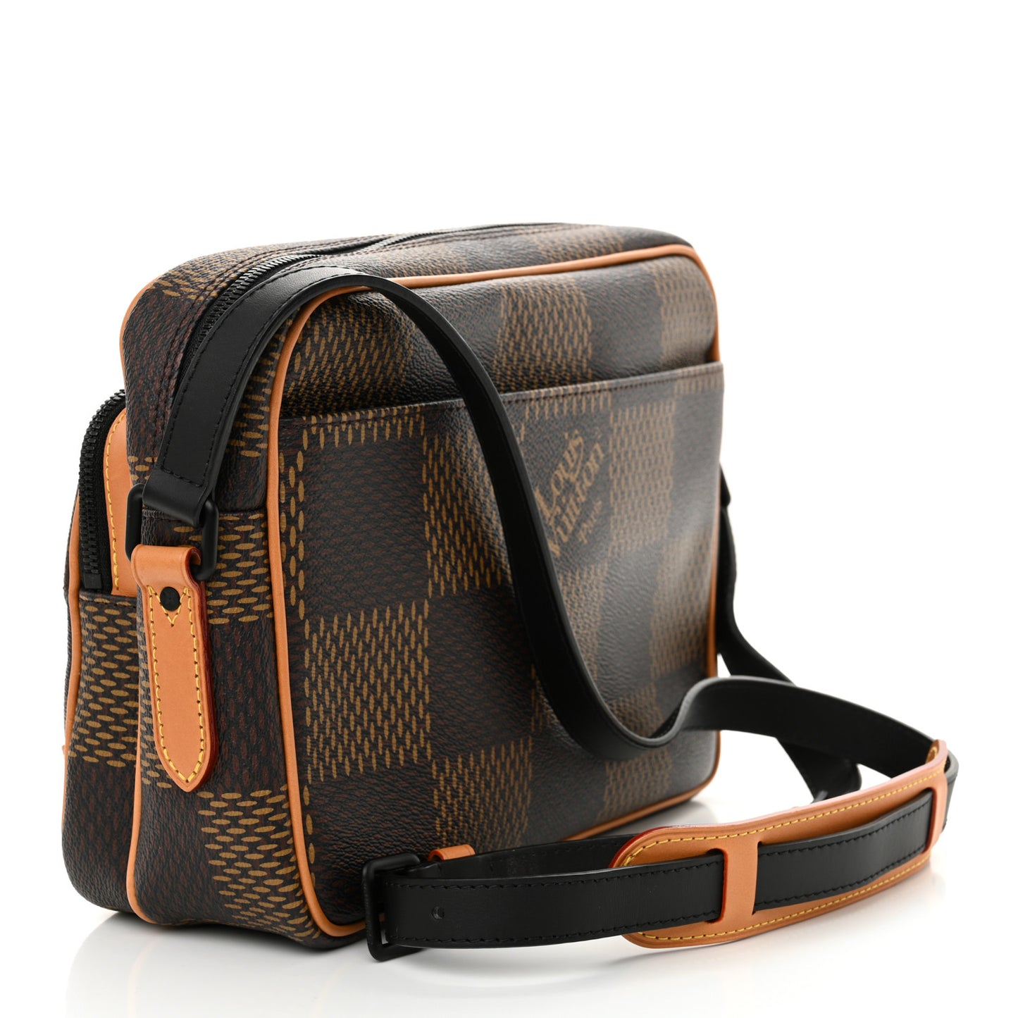 x NIGO Giant Damier Ebene Monogram Nil Messenger