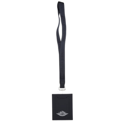Christian Dior X AIR JORDAN Grained Calfskin Vertical Card Holder Lanyard Bleu 2 of 7