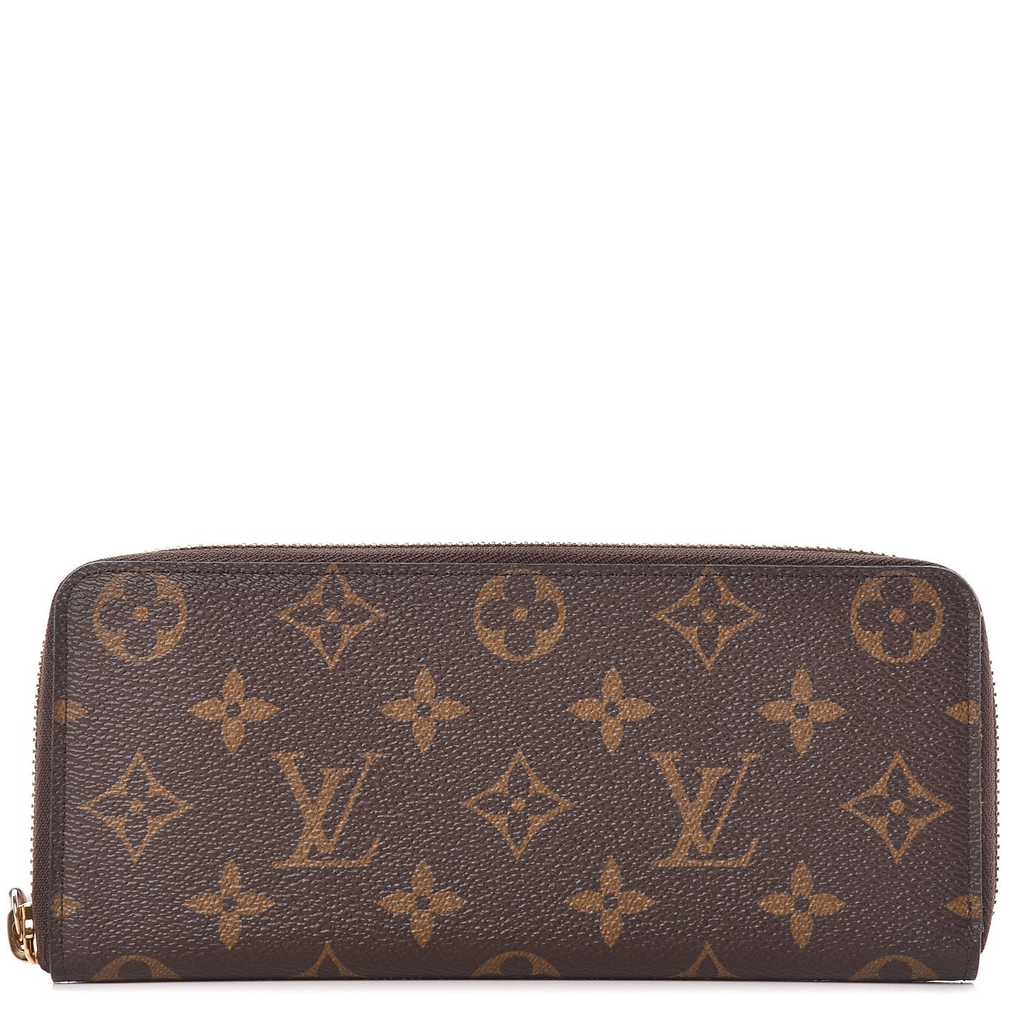 Monogram Clemence Wallet Rose Ballerine