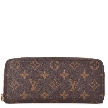 Louis Vuitton Monogram Clemence Wallet Rose Ballerine 1 of 13