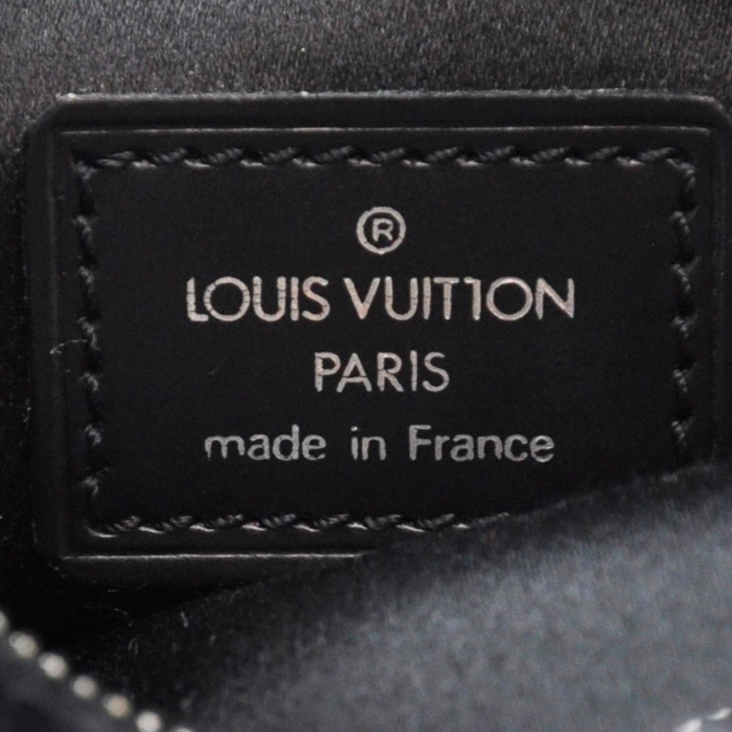 Satin Monogram Mini Boulogne Black