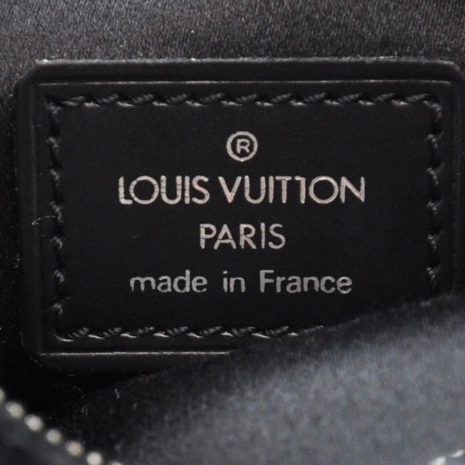 Louis Vuitton Satin Monogram Mini Boulogne Black 4 of 6