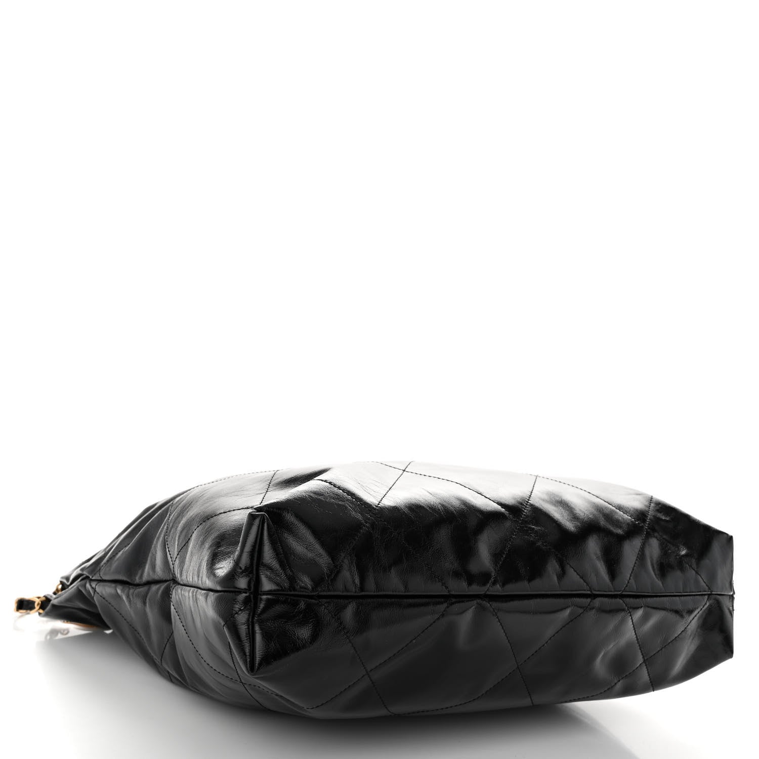 Chanel Shiny Calfskin Quilted Chanel 22 Black 5 of 11