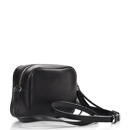 Gucci Pebbled Calfskin Small Soho Disco Bag Black 3 of 9