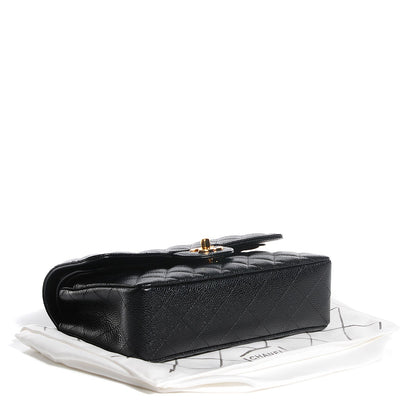 Chanel Caviar Quilted Small Double Flap Black 4 of 9