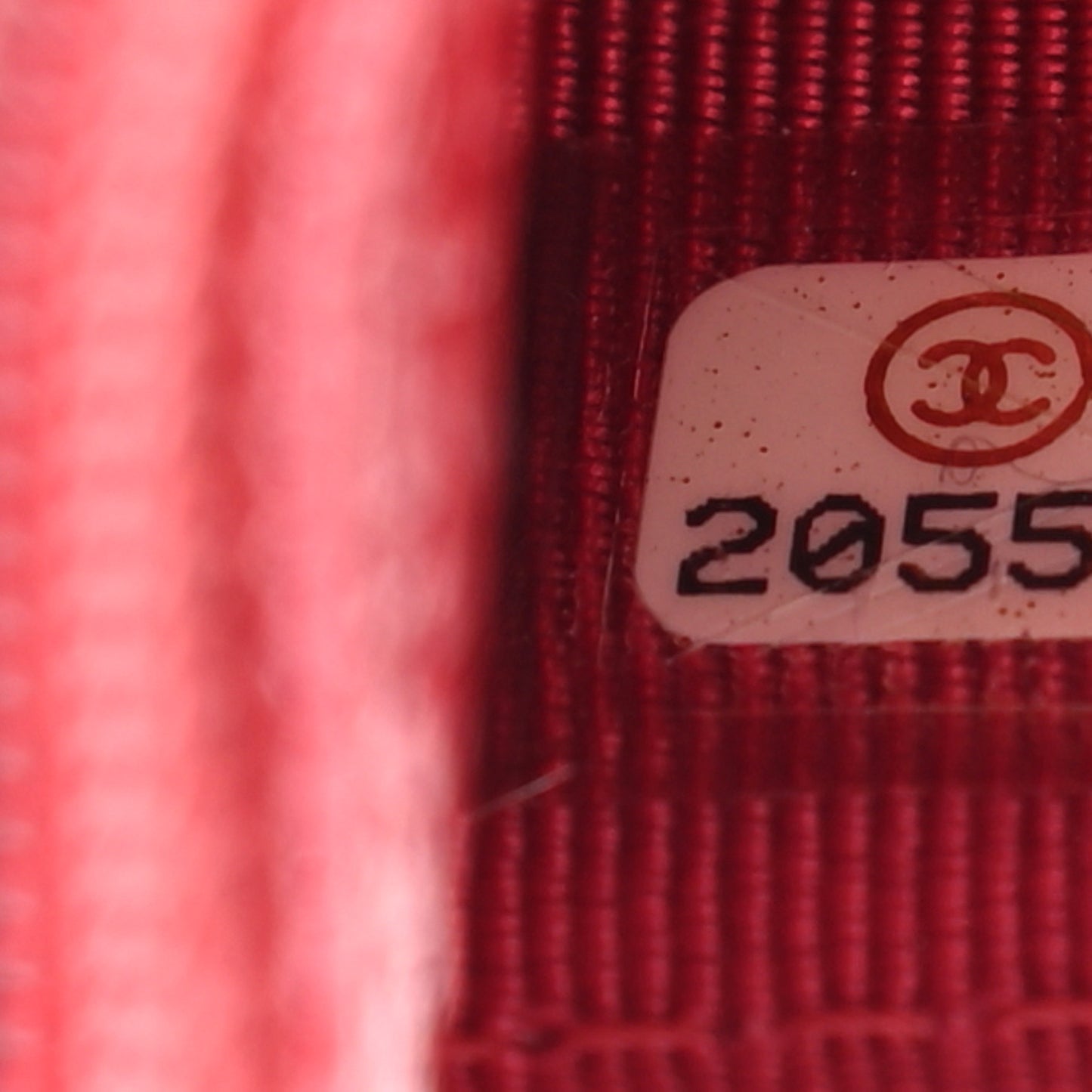 Metallic Caviar Quilted Wallet On Chain WOC Dark Pink