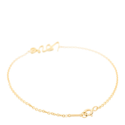 Tiffany 18K Yellow Gold Paloma Picasso Graffiti Love Bracelet 2 of 4