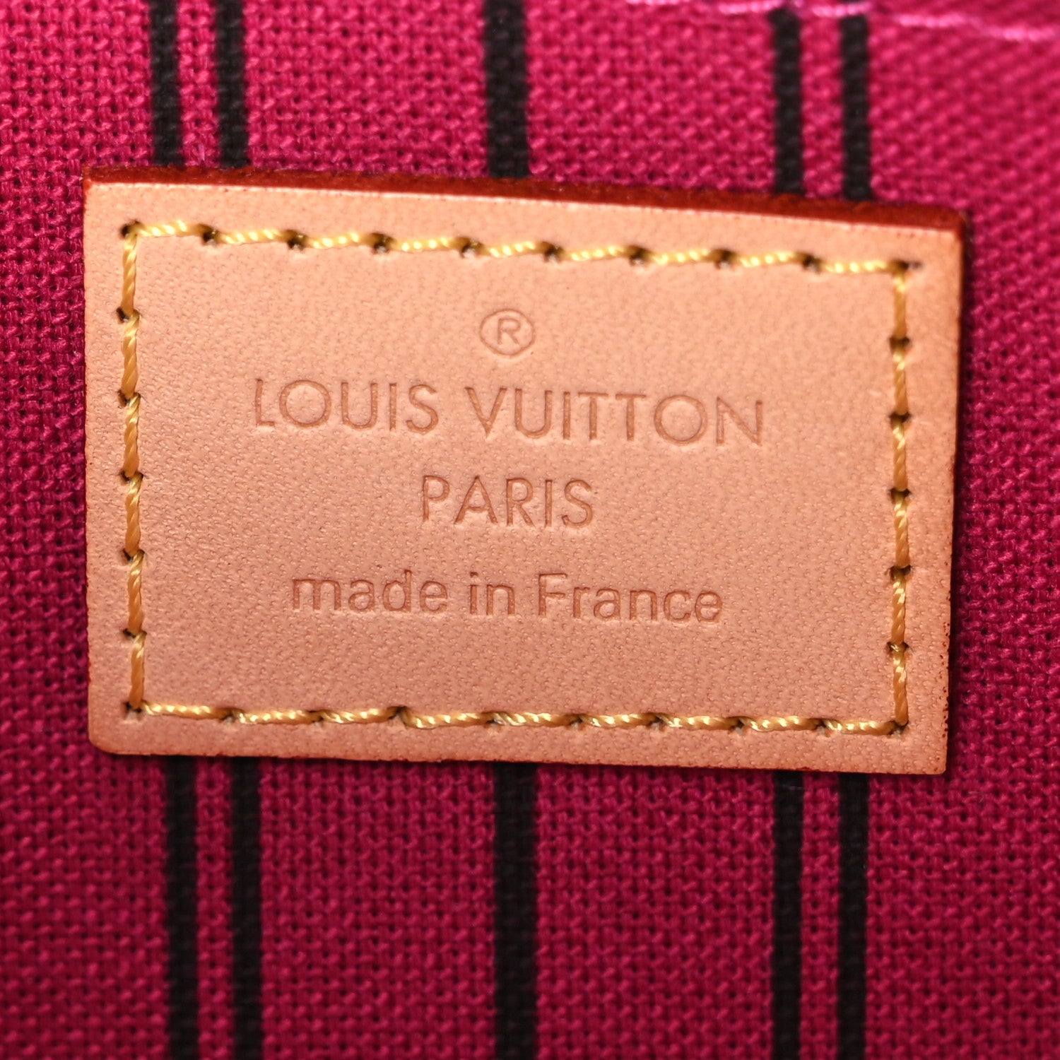 Louis Vuitton Monogram Neverfull MM GM Pochette Pivoine 6 of 8