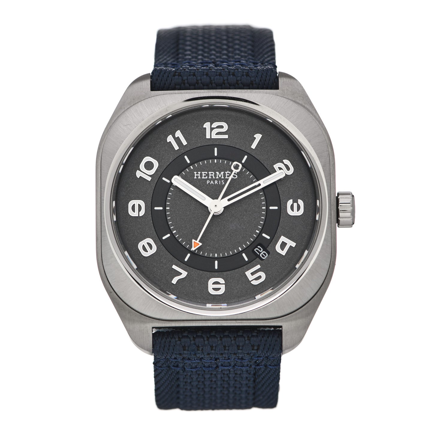Titanium Nylon 39mm H08 Automatic Watch Bleu Abysse