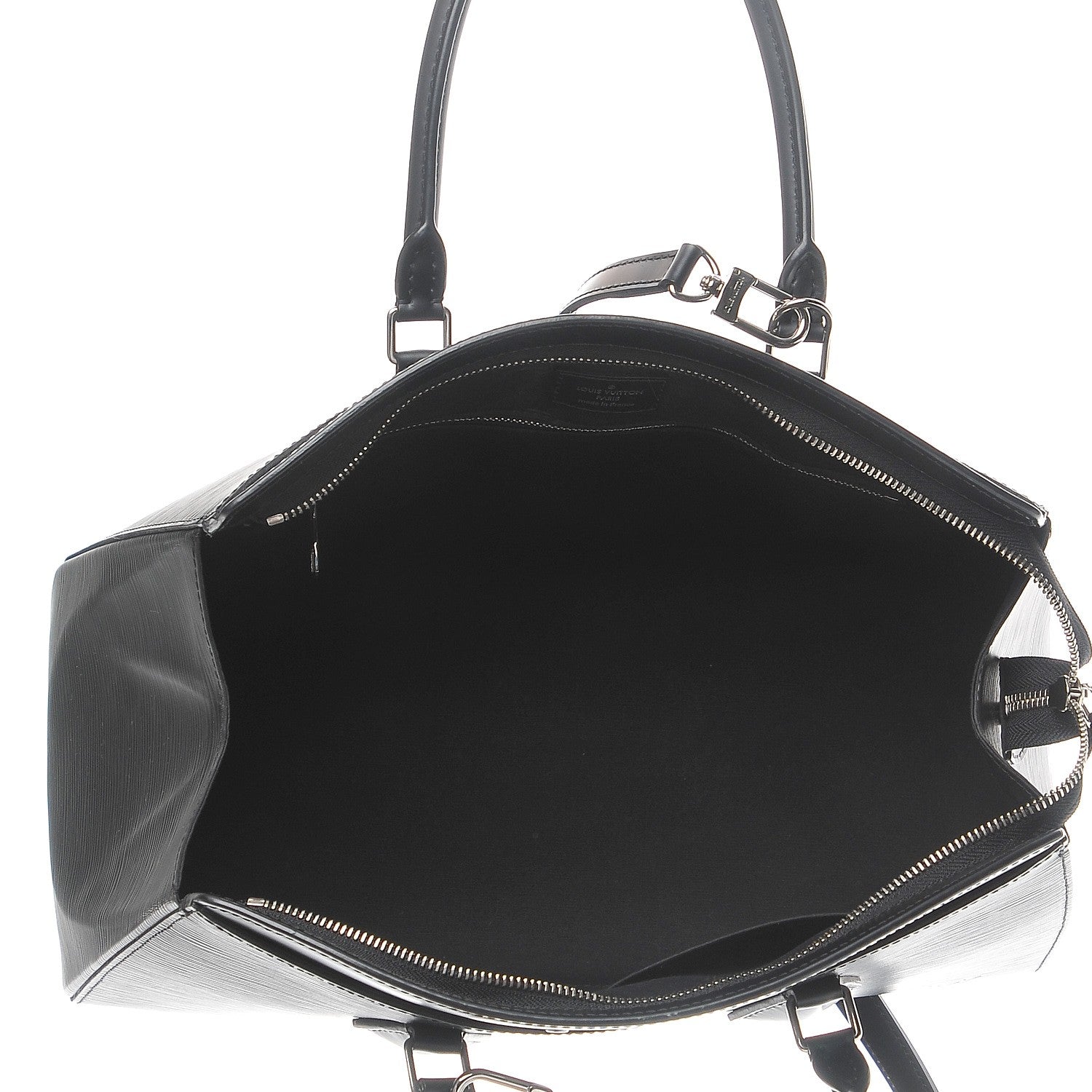Louis Vuitton Epi Soufflot MM Black 6 of 8