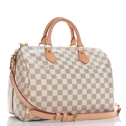 Louis Vuitton Damier Azur Speedy Bandouliere 30 4 of 10