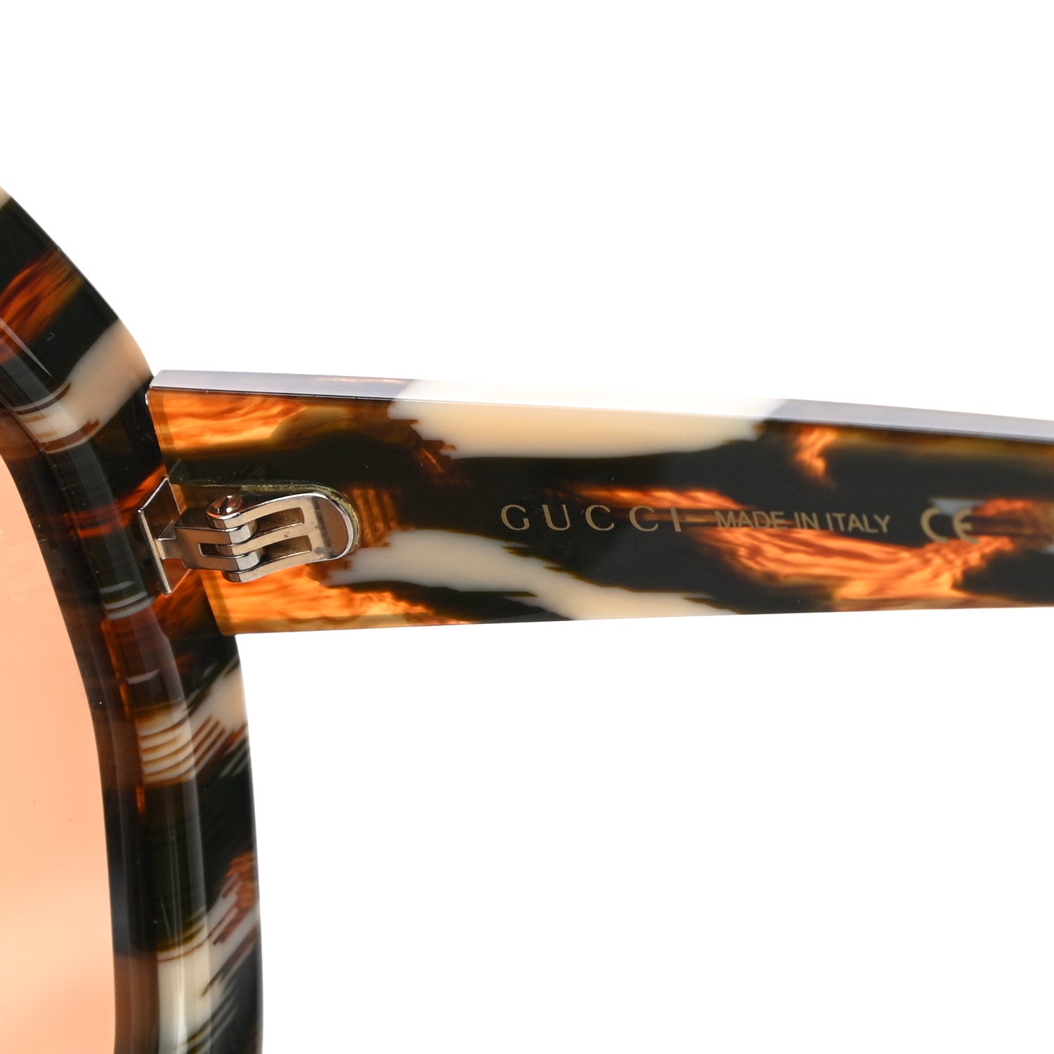 Gucci Acetate Square Sunglasses GG0772S Black Brown 5 of 6