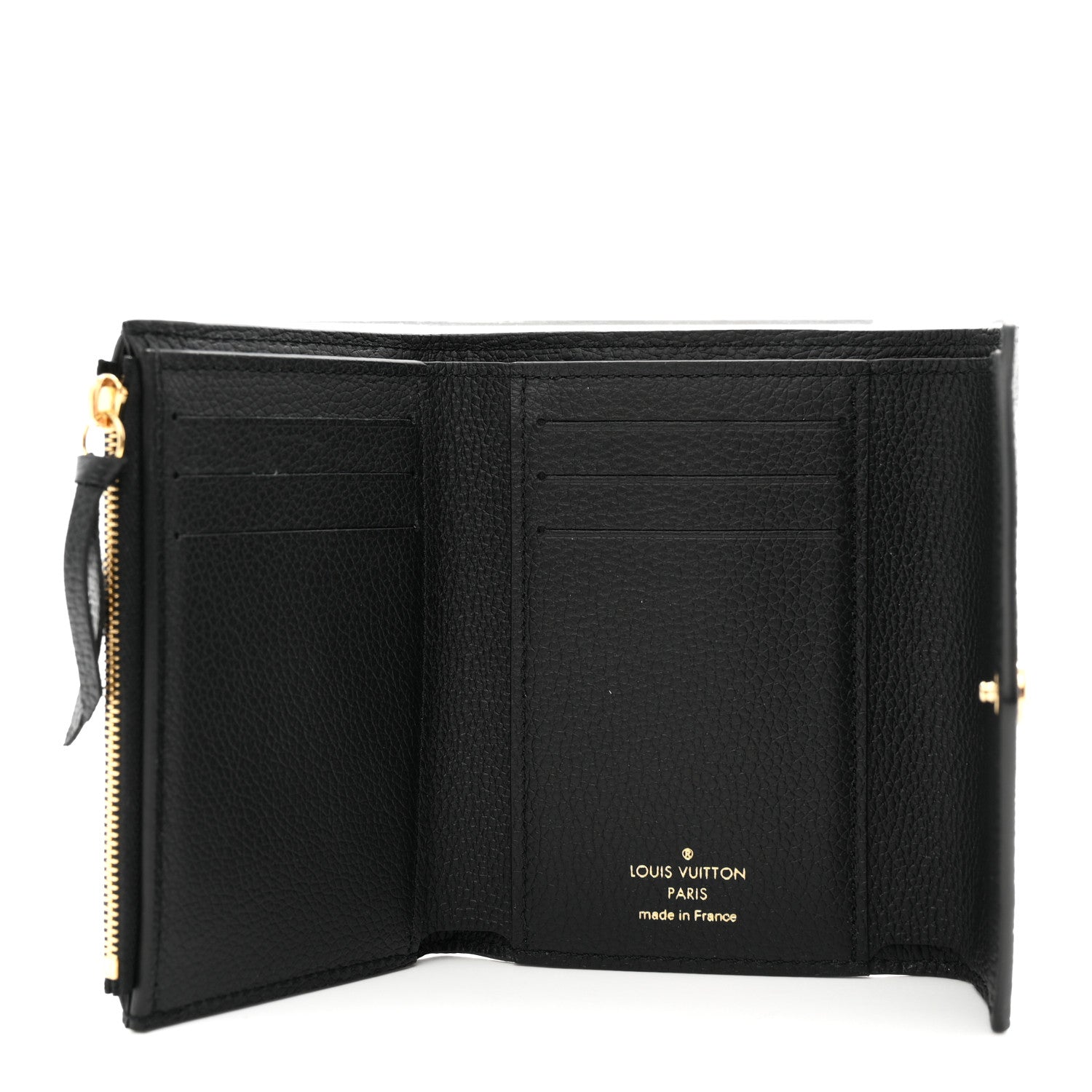 Louis Vuitton Empreinte Victorine Wallet Black 5 of 7