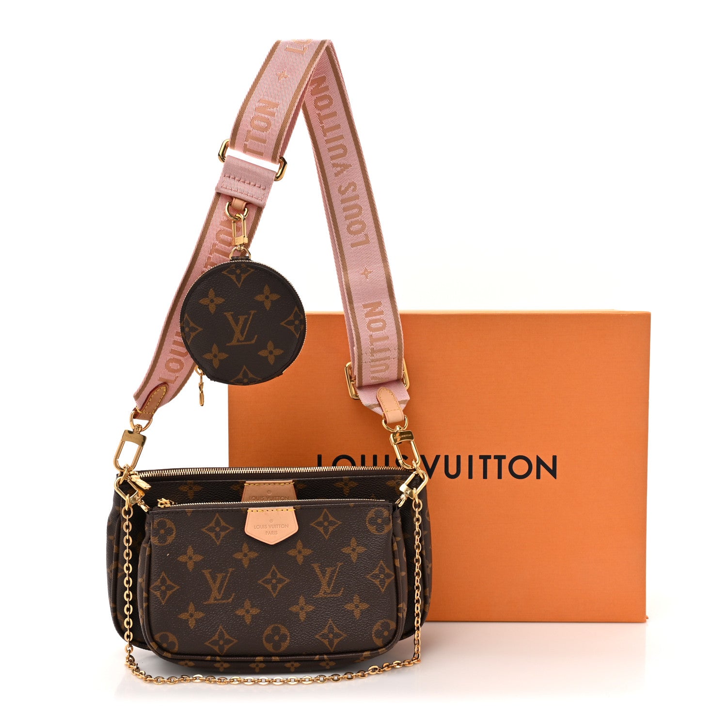 Louis Vuitton Monogram Multi Pochette Accessories Rose Clair 12 of 12