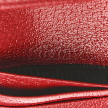 Gucci GG Supreme Monogram Flora Web Ophidia Card Case Red 7 of 9