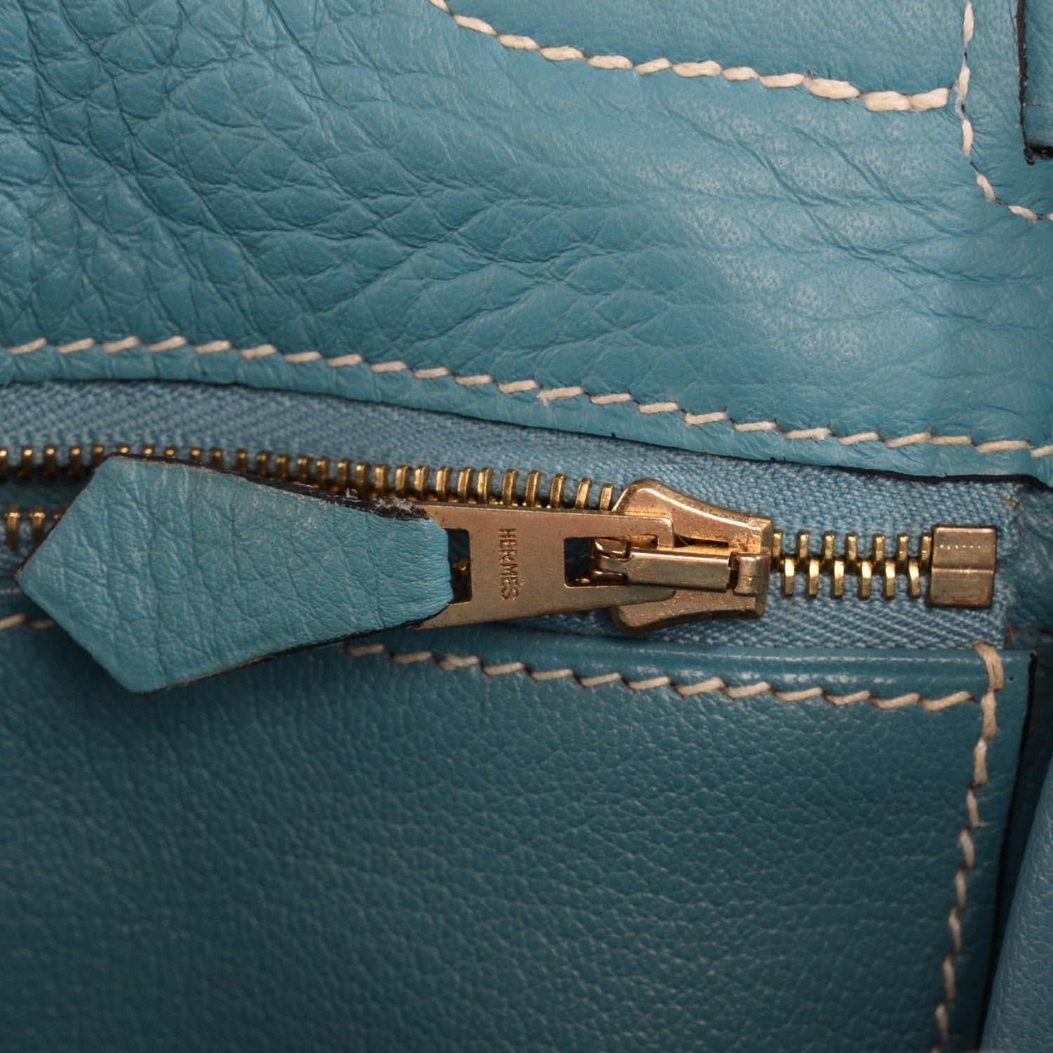 Hermes Taurillon Clemence Kelly Retourne 32 Blue Jean 15 of 20
