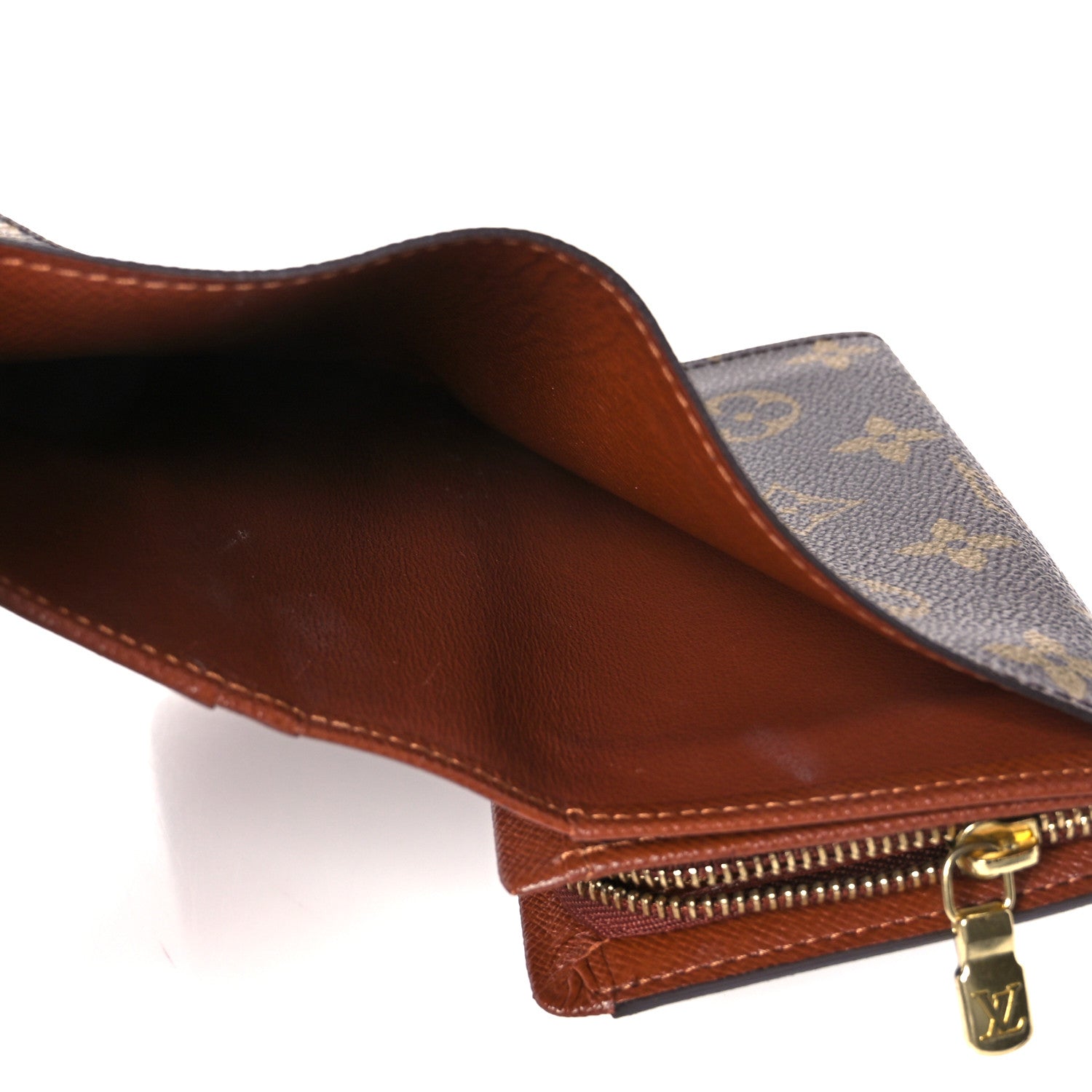 Louis Vuitton Monogram Porte-Monnaie Tresor Wallet 6 of 10