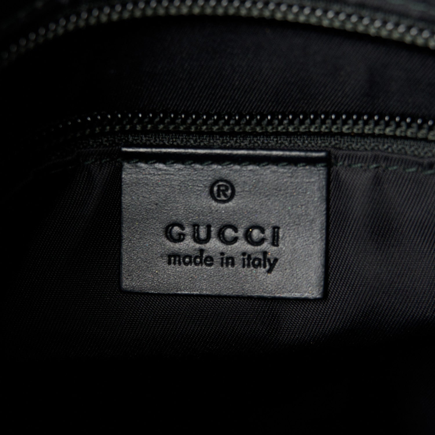 Gucci GG Supreme Monogram Web Messenger Bag Black 6 of 12