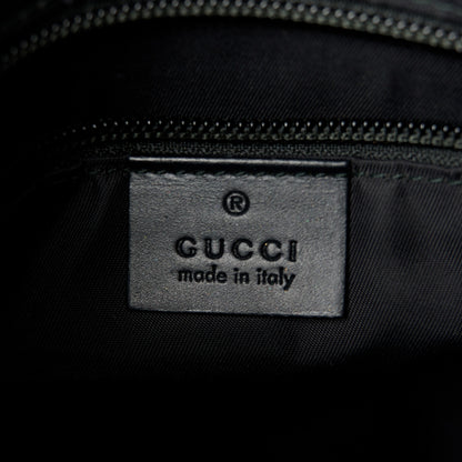 Gucci GG Supreme Monogram Web Messenger Bag Black 6 of 12