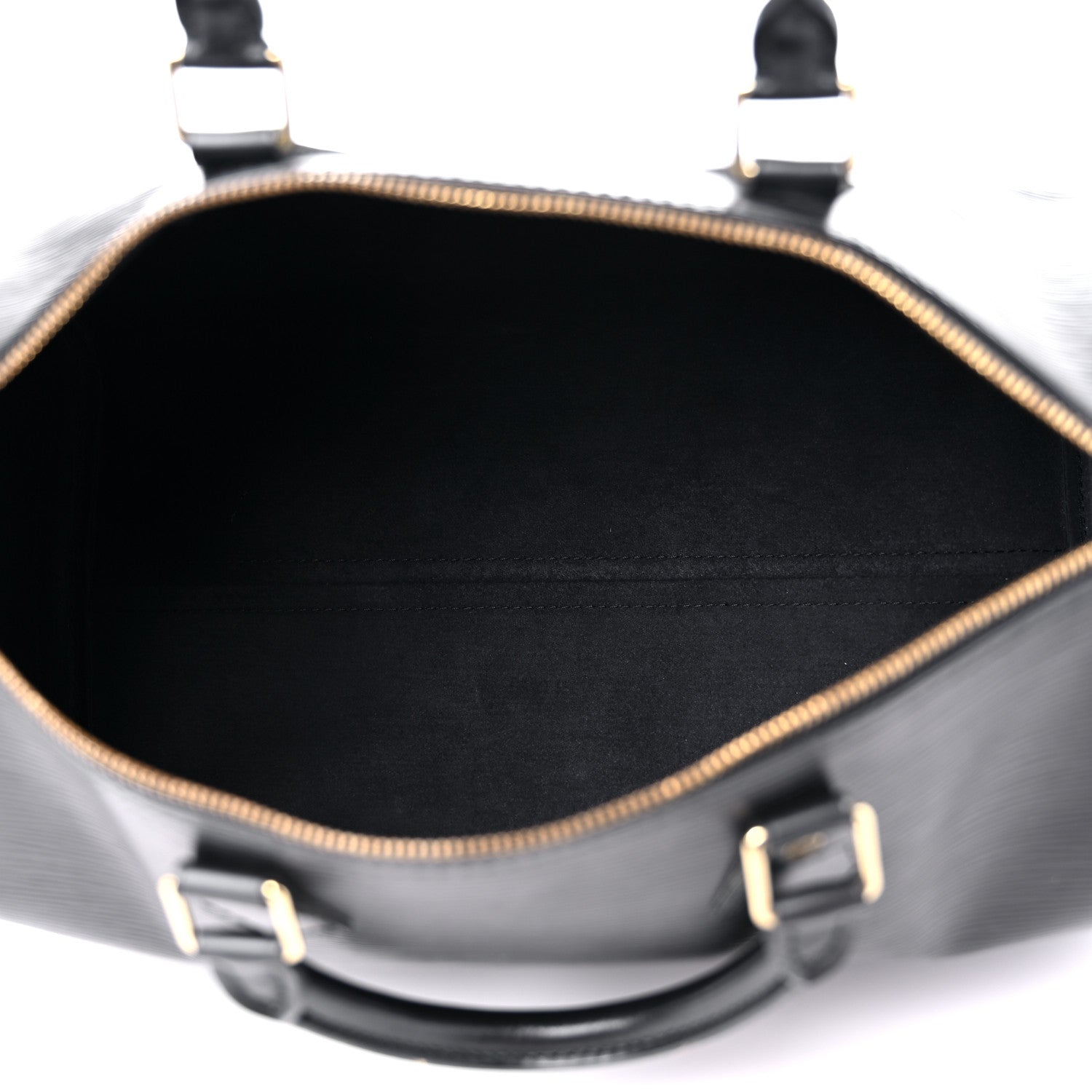 Louis Vuitton Epi Speedy 35 Black 5 of 15