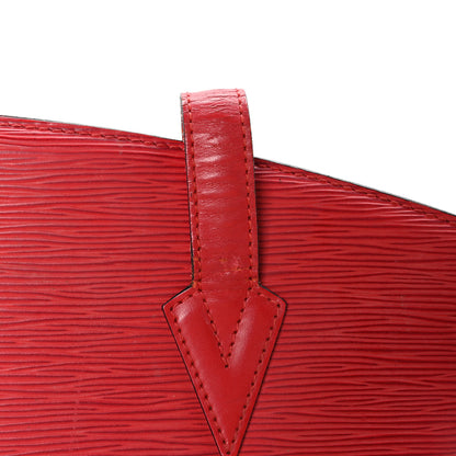 Louis Vuitton Epi Saint Jacques PM Castillan Red 17 of 18