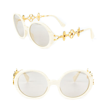 Louis Vuitton Round Ode Sunglasses Z0086W Ivory 1 of 7