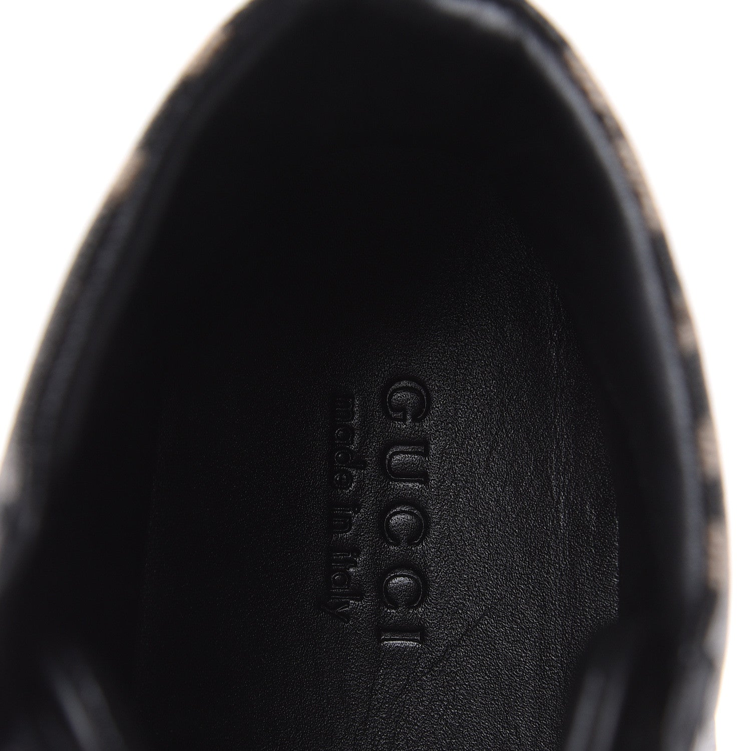 Gucci GG Supreme Monogram Caleido Studded Mens High Top Sneakers 10 Black 7 of 7