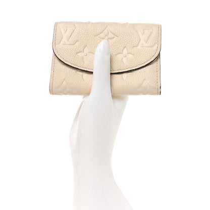 Louis Vuitton Empreinte Rosalie Coin Purse Cream 2 of 7
