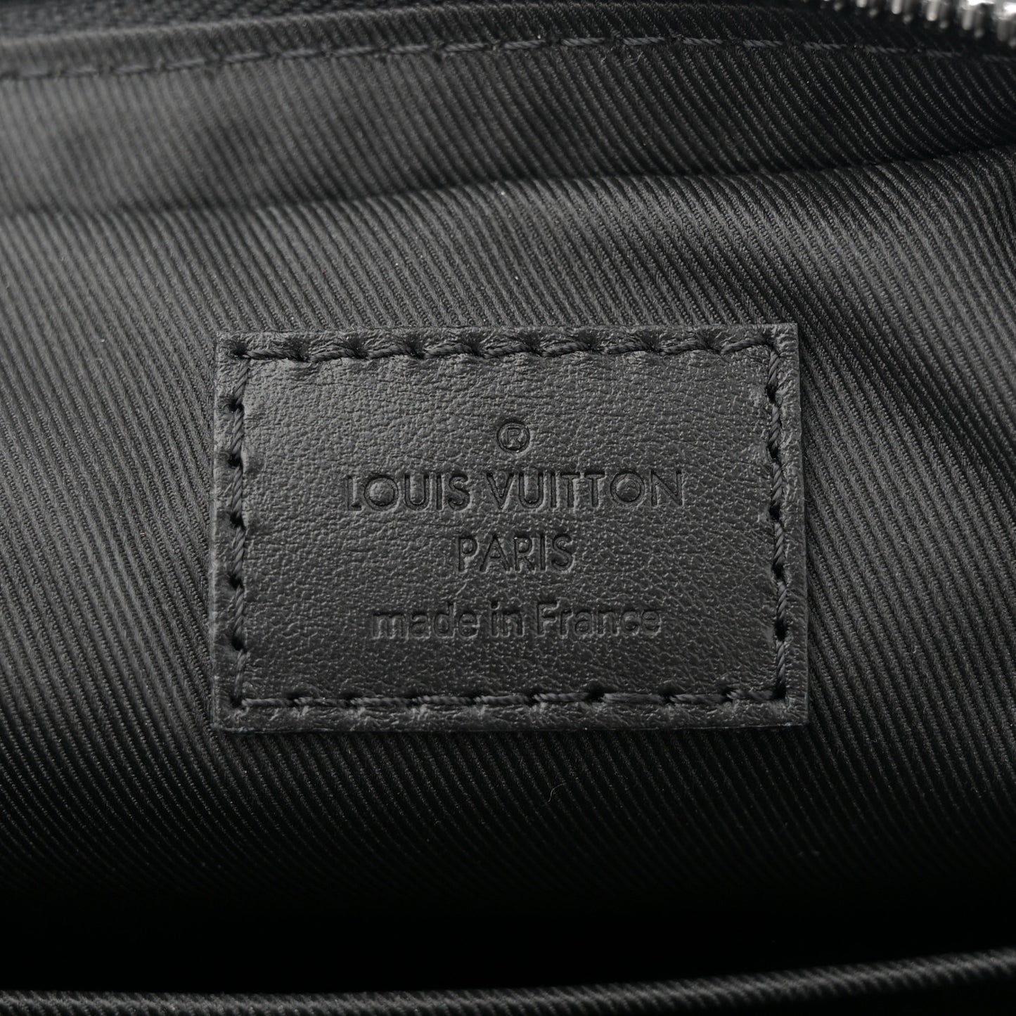 Calfskin Monogram Shadow Duo Messenger Black