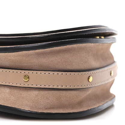 Chloe Calfskin Suede Nile Bracelet Bag Biscotti Beige 8 of 9