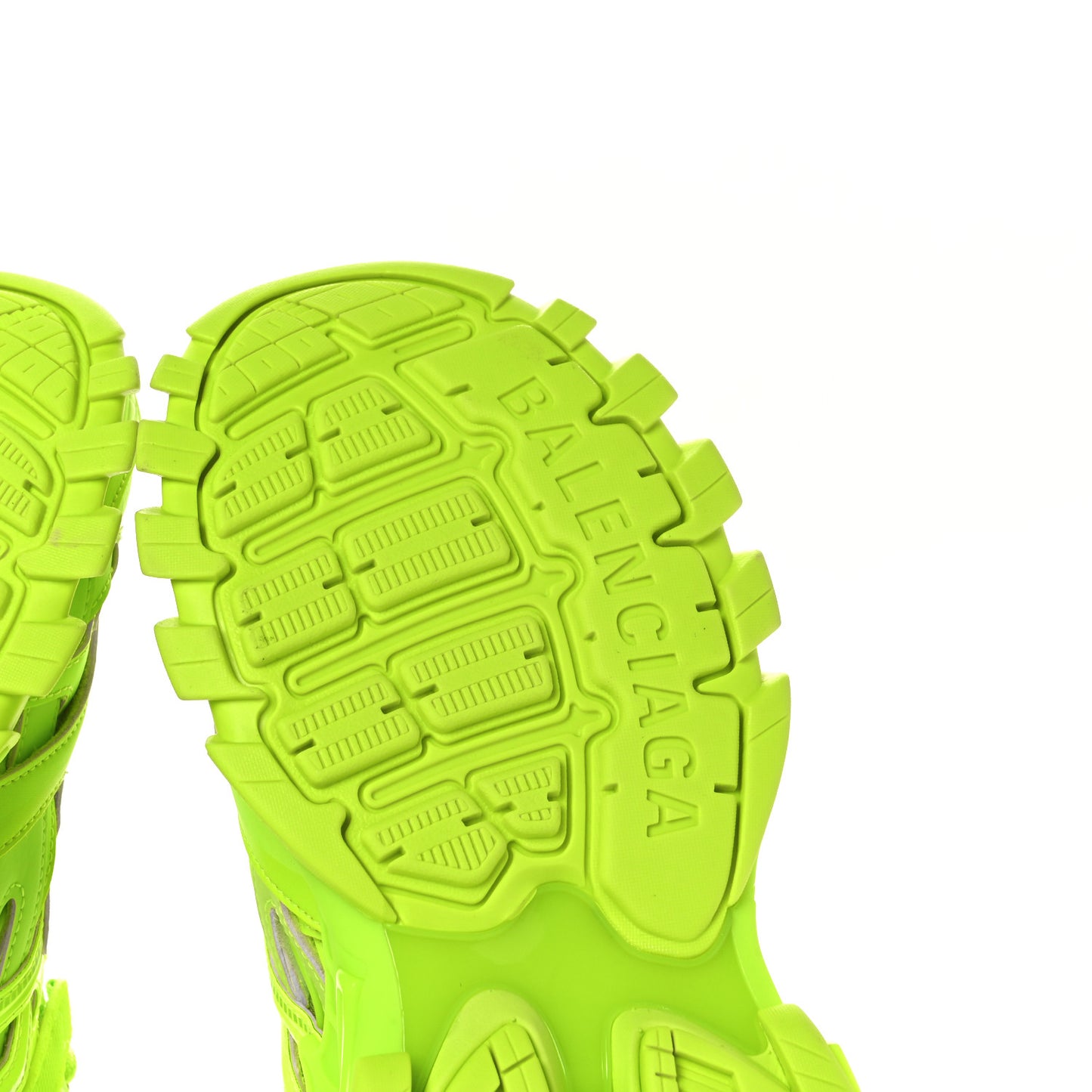 Rubber Mesh Monocolor Mens Track.2 Open Sneakers 41 Fluo Yellow