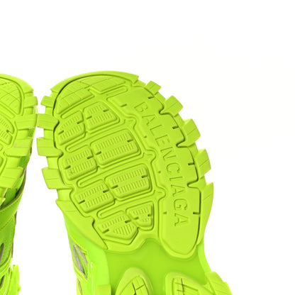 Balenciaga Rubber Mesh Monocolor Mens Track.2 Open Sneakers 41 Fluo Yellow 7 of 9