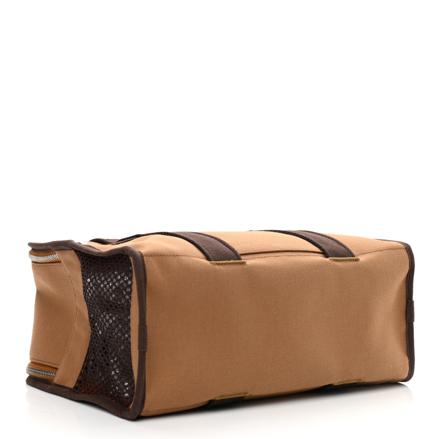 Polyamide Cotton Carrying Dog Bag Fauve Feu