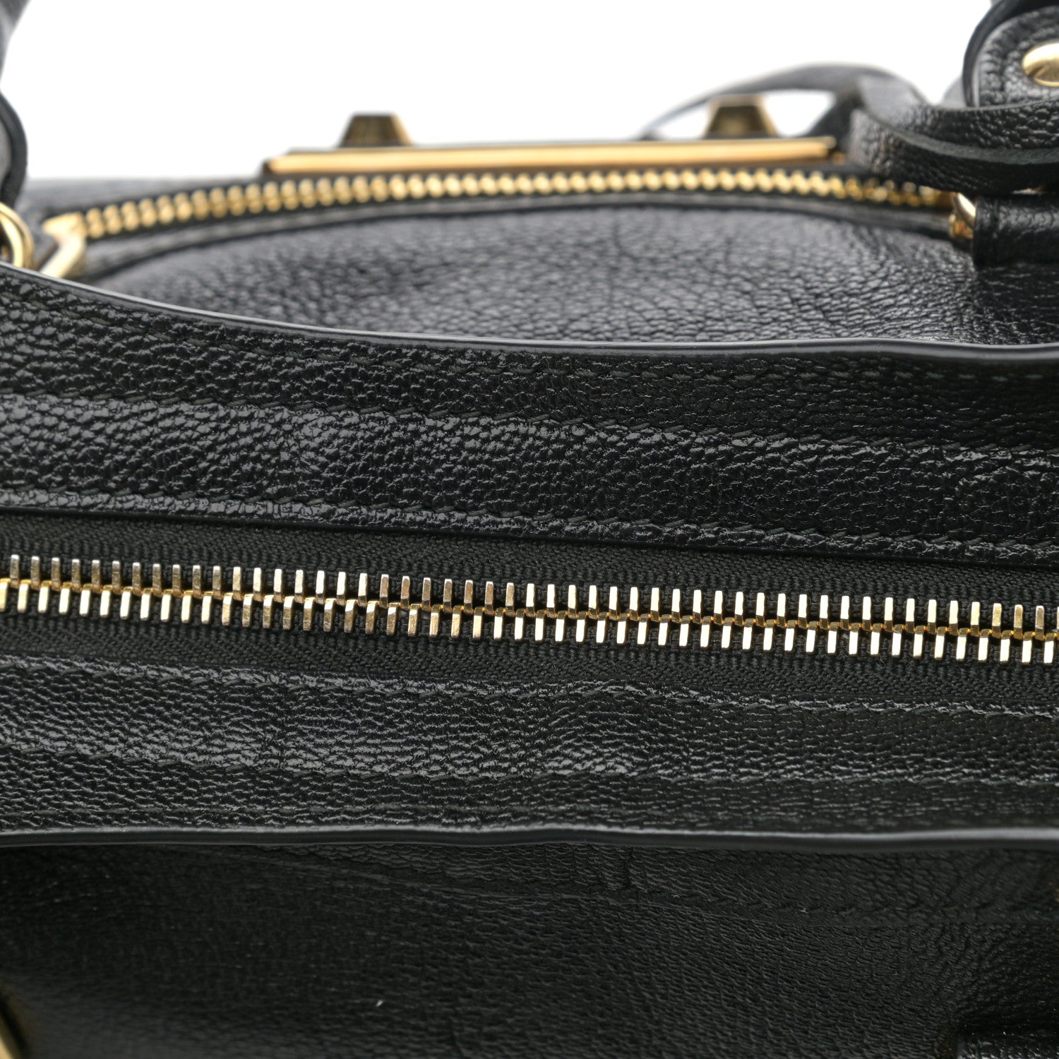Balenciaga Chevre Gold Metallic Edge Hardware S City Black 10 of 10