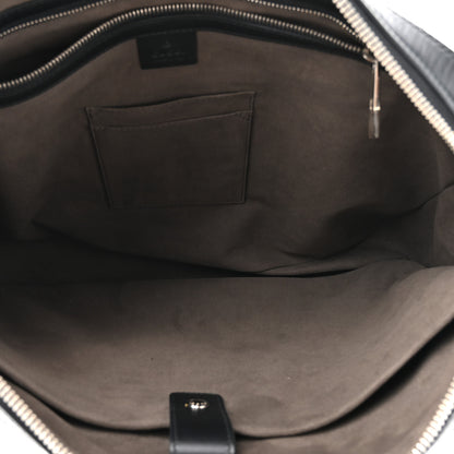 Gucci Guccissima Signature Eden Briefcase Black 5 of 13