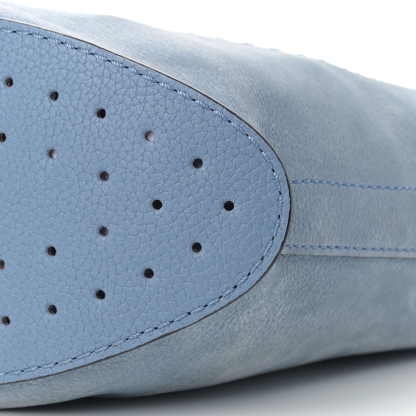 Nubuck Santiag Pin Daily Shoulder Bag Denim II
