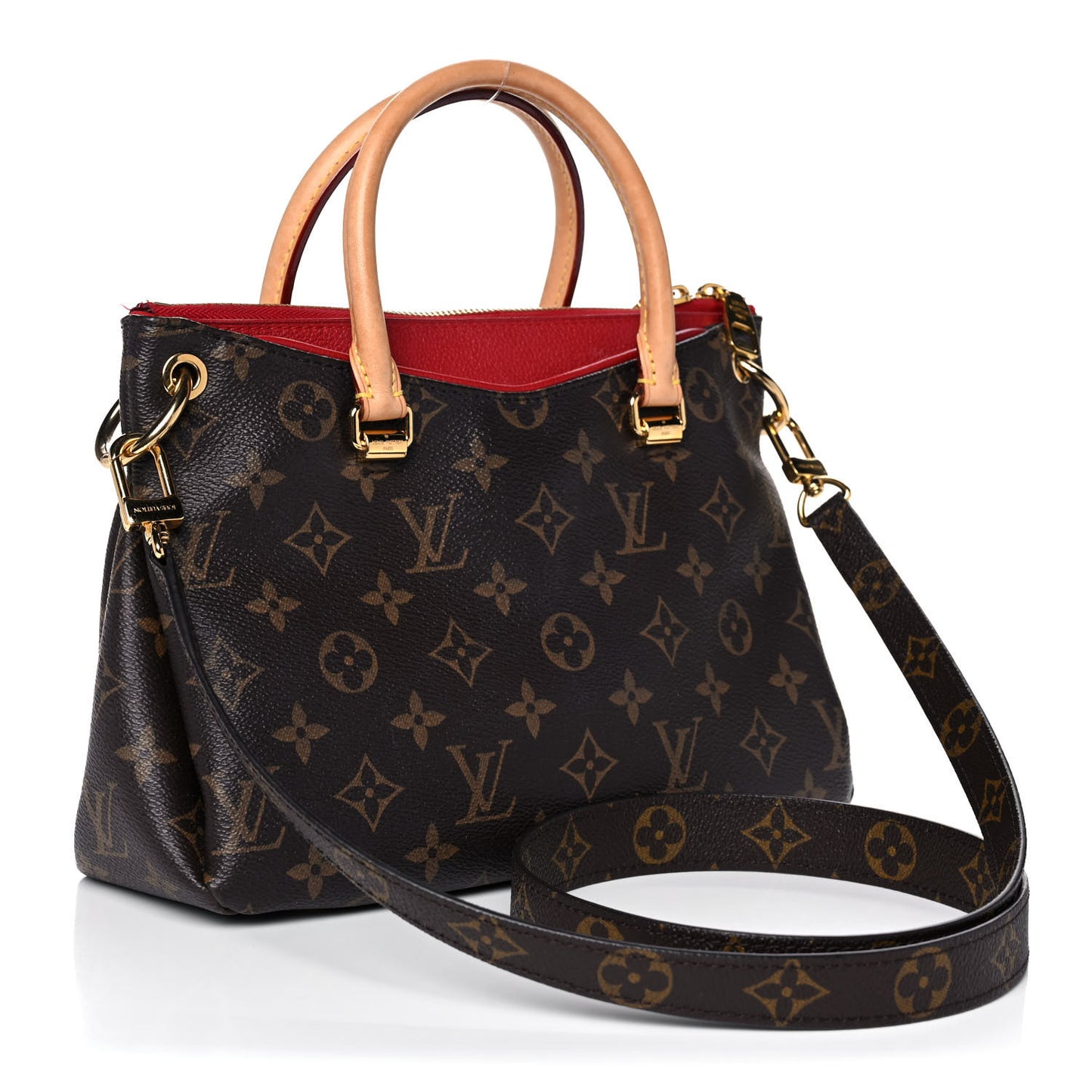 Monogram Pallas BB Cherry