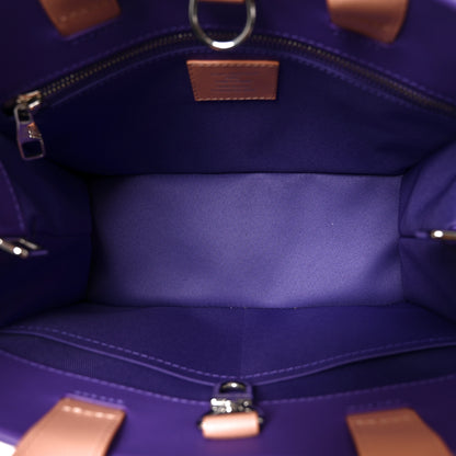 Louis Vuitton Calfskin Mini Shopper Tote Purple 5 of 9