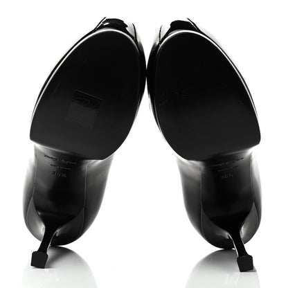 Saint Laurent Patent Tribtoo 80 Platform Pumps 36.5 Black 5 of 7