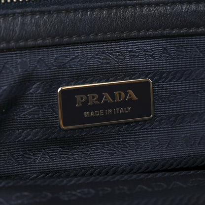 Prada Box Embossed Logo Bowler Black 6 of 8