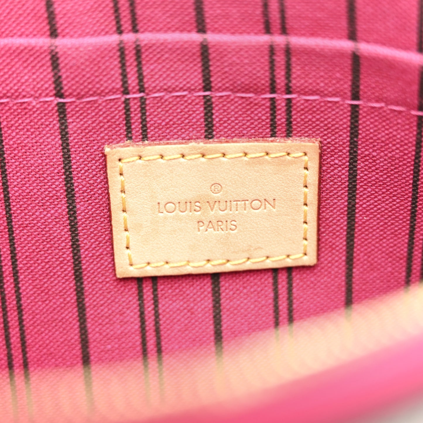 Monogram Neverfull MM GM Pochette Pivoine