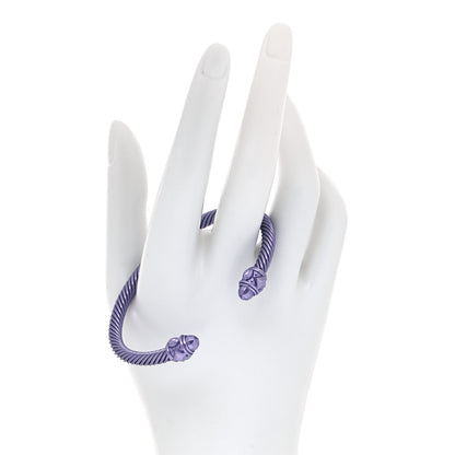 David Yurman Aluminum 5mm Renaissance Bracelet Lavender 2 of 5
