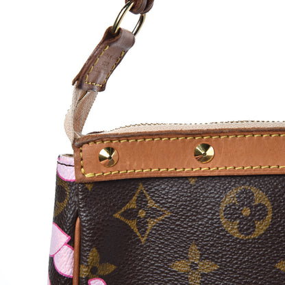 Louis Vuitton Monogram Cherry Blossom Pochette Accessories Brown 11 of 12
