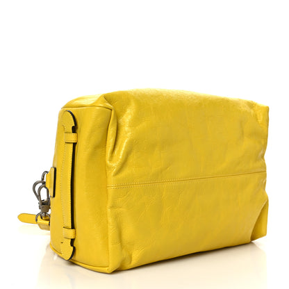 Gucci Fluffy Calfskin Morpheus Convertible Backpack Smile Yellow 4 of 12